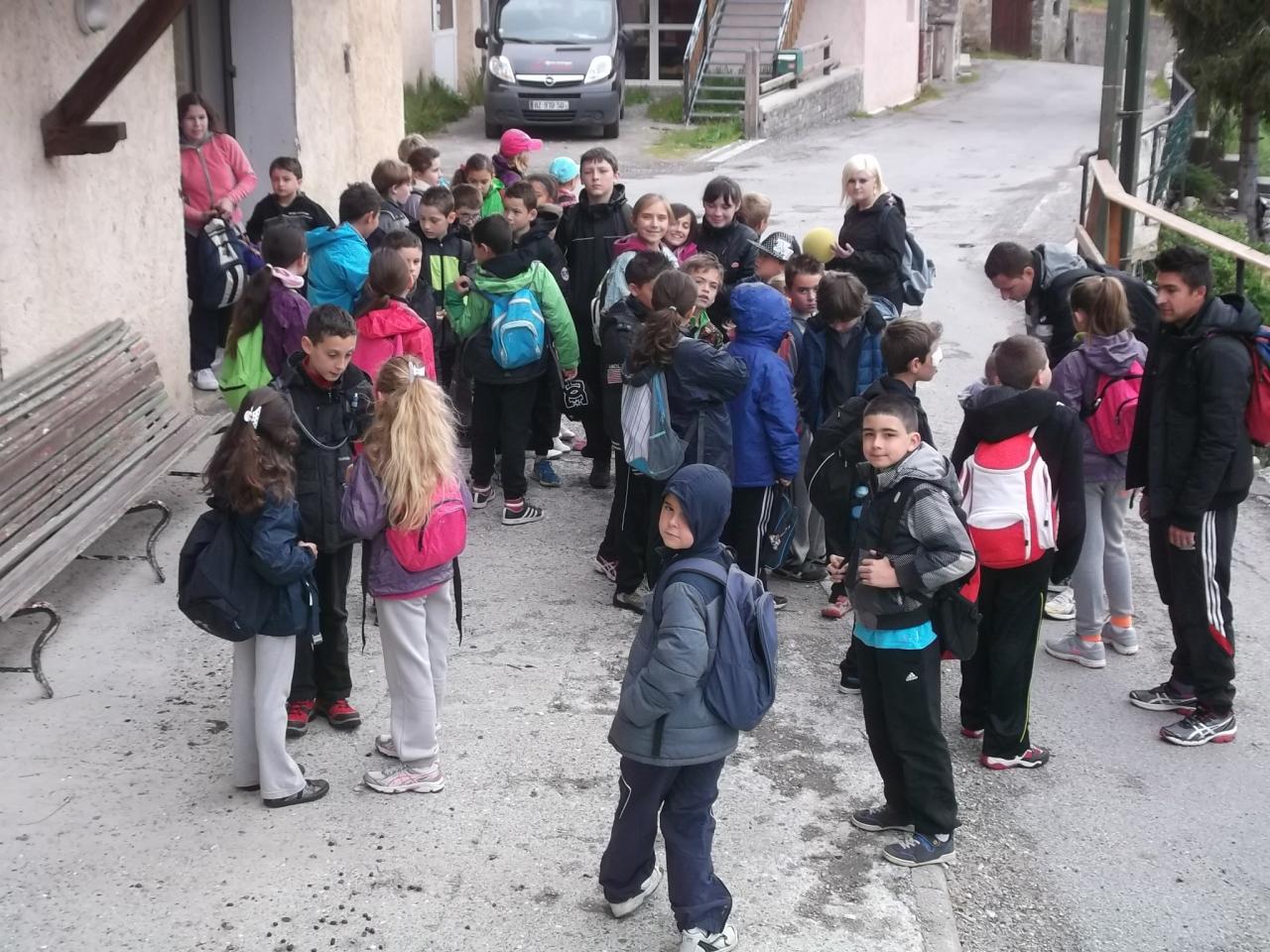 arrivée et installation