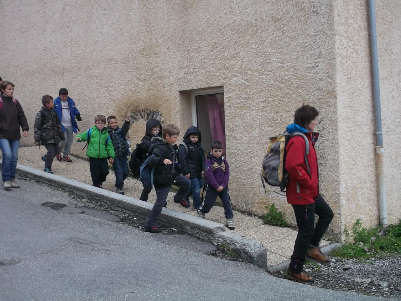 arrivée et installation