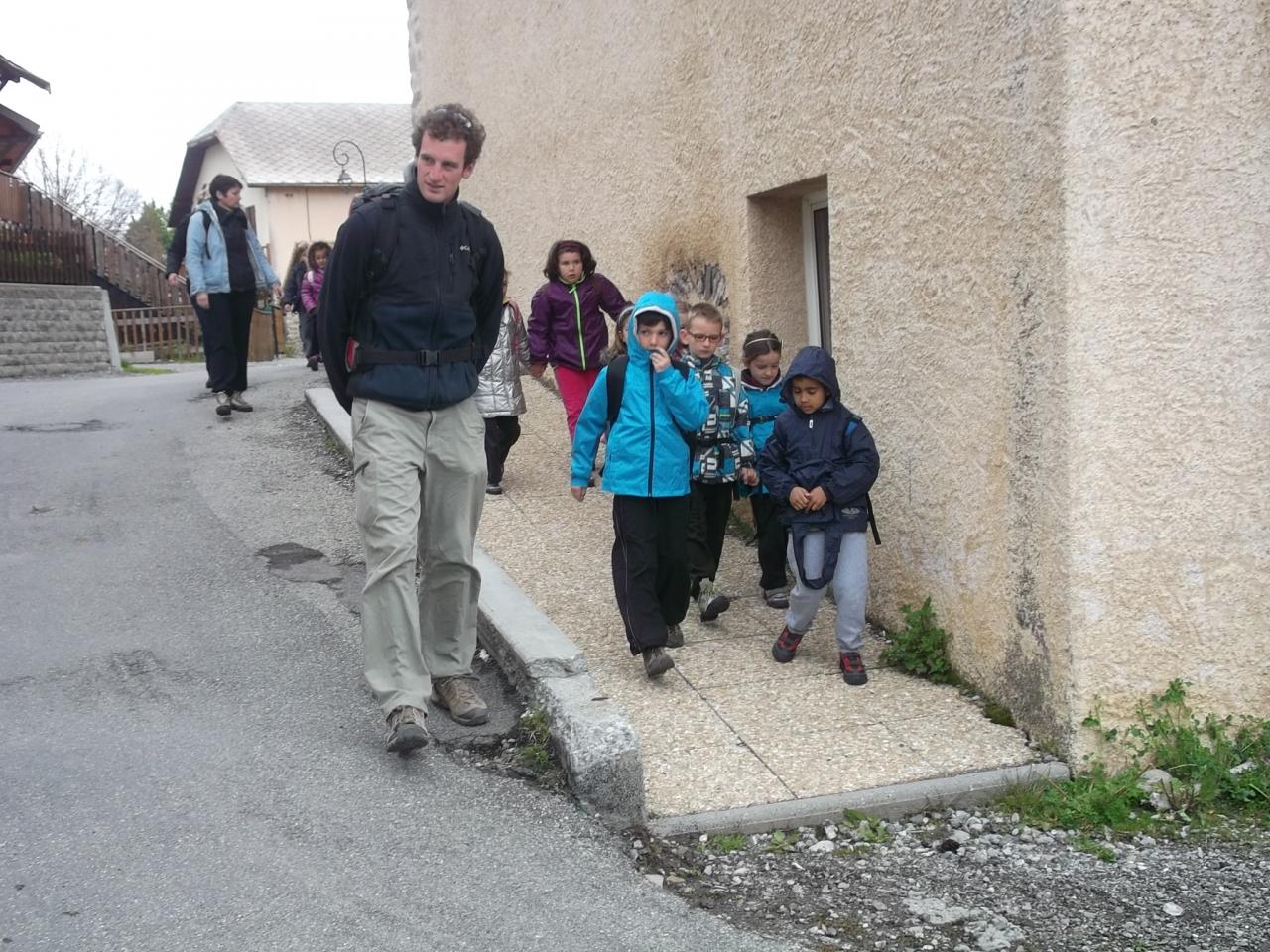 arrivée et installation