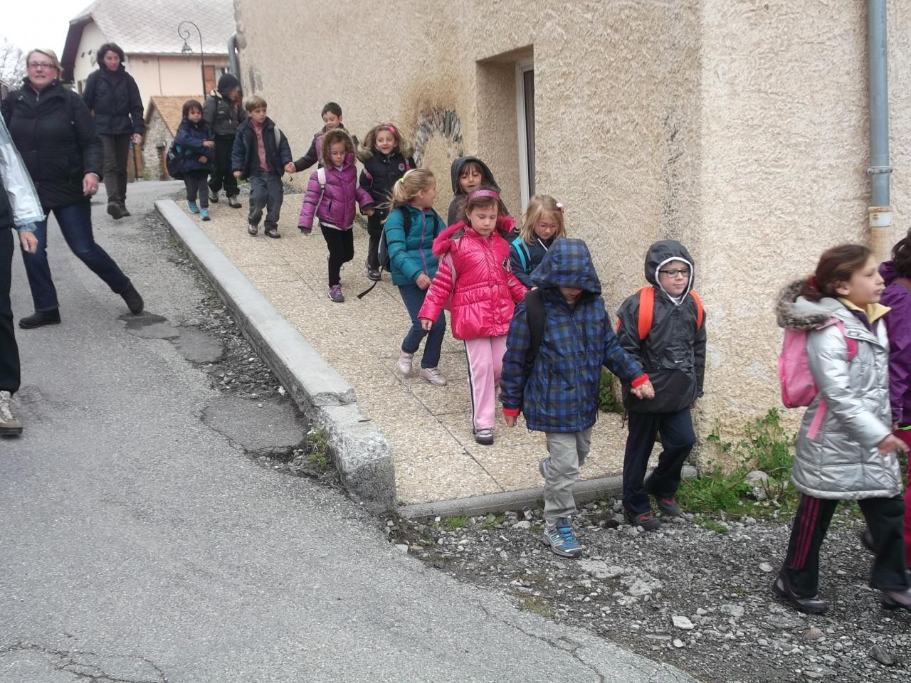 arrivée et installation