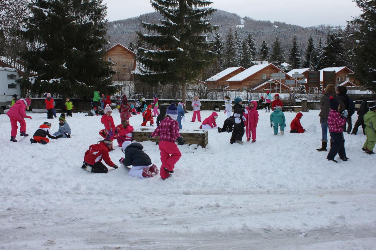 Ballade + jeux de neige