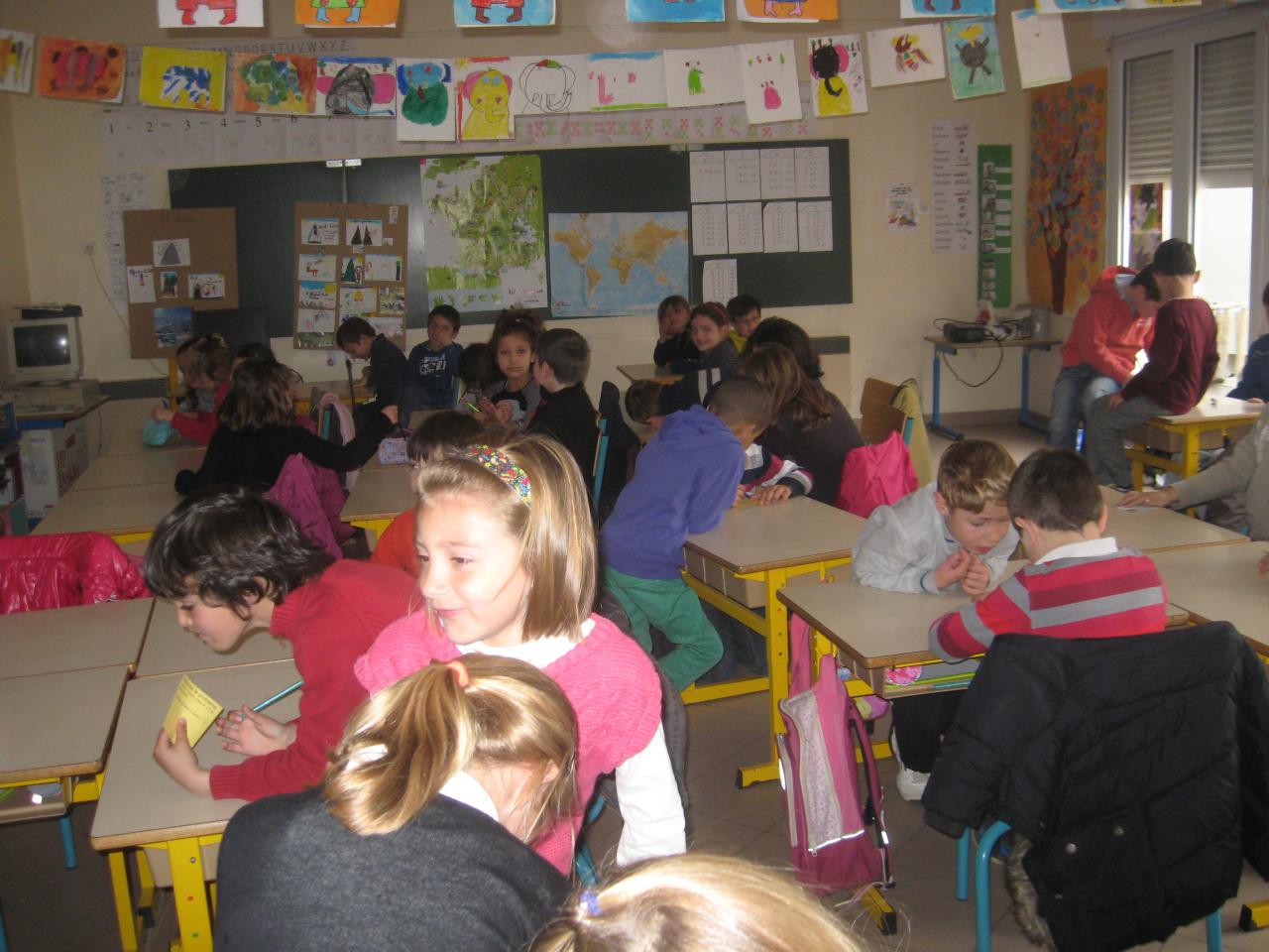 Regroupement des deux classes